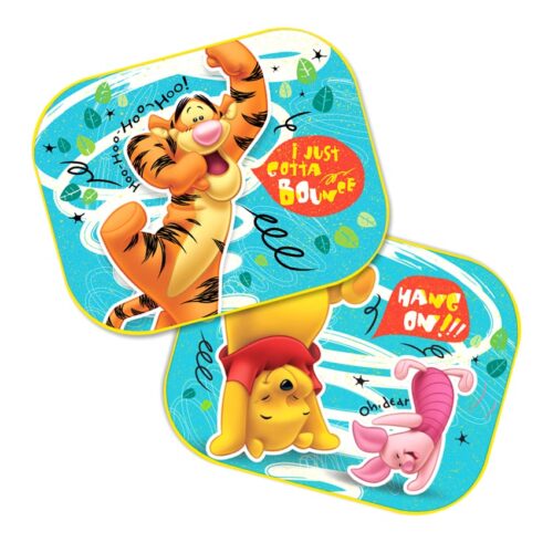 Amio ΗΛΙΟΠΡΟΣΤΑΣΙΕΣ ΠΛΑΙΝΕΣ WINNIE THE POOH ΜΕ ΒΕΝΤΟΥΖΑ 44x35cm AMIO – 2 Τεμ.