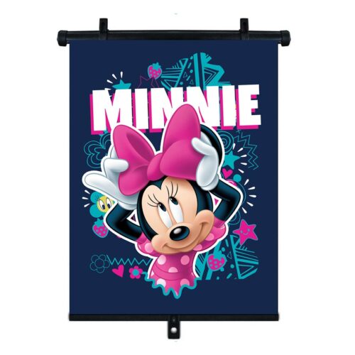 Amio ΚΟΥΡΤΙΝΑΚΙ ΗΛΙΟΠΡΟΣΤΑΣΙΑΣ ΣΕ ΡΟΛΟ MINNIE 36x45cm ΓΙΑ ΠΛΑΙΝΟ ΤΖΑΜΙ/ΠΙΣΩ ΠΑΡΜΠΡΙΖ AMIO – 1 Τεμ.