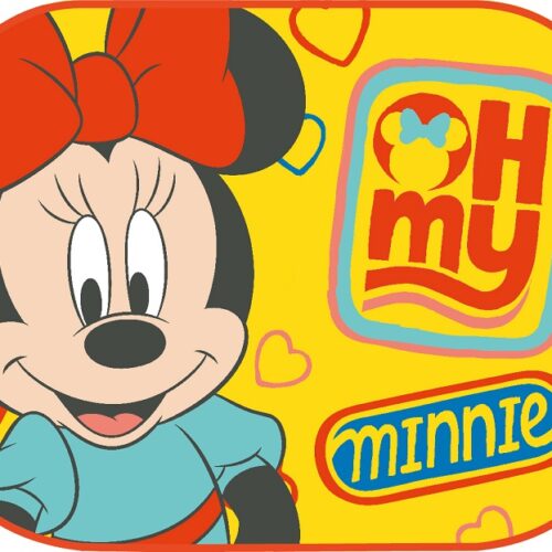Amio ΗΛΙΟΠΡΟΣΤΑΣΙΕΣ ΠΛΑΙΝΕΣ MINNIE & MICKEY ΜΕ ΒΕΝΤΟΥΖΑ 44x35cm AMIO – 2 Τεμ.