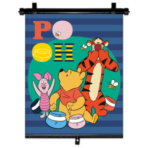 Amio ΚΟΥΡΤΙΝΑΚΙ ΗΛΙΟΠΡΟΣΤΑΣΙΑΣ ΣΕ ΡΟΛΟ WINNIE THE POOH 36x45cm ΓΙΑ ΠΛΑΙΝΟ ΤΖΑΜΙ/ΠΙΣΩ ΠΑΡΜΠΡΙΖ AMIO - 1 Τεμ.