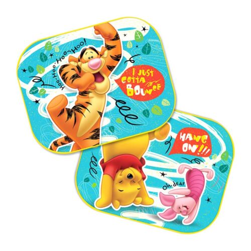 Amio ΗΛΙΟΠΡΟΣΤΑΣΙΕΣ ΠΛΑΙΝΕΣ WINNIE THE POOH ΜΕ ΒΕΝΤΟΥΖΑ (44x35cm) AMiO – 2 ΤΕΜ.