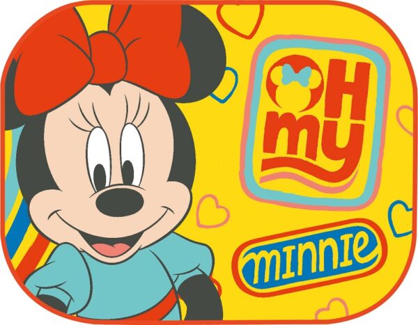 Amio ΗΛΙΟΠΡΟΣΤΑΣΙΕΣ ΠΛΑΙΝΕΣ MINNIE & MICKEY ΜΕ ΒΕΝΤΟΥΖΑ  (44x35cm) AMIO - 2TEM