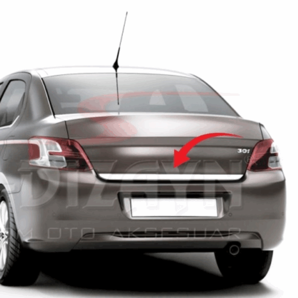 S-dizayn TRIM ΜΑΡΚΕ ΠΟΡΤ ΠΑΓΚΑΖ ΓΙΑ PEUGEOT 301 SD 2012+