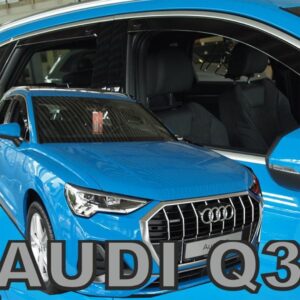 Heko ΑΝΕΜΟΘΡΑΥΣΤΕΣ ΓΙΑ AUDI Q3 5D 2018+ ΣΕΤ ΑΥΤΟΚΙΝΗΤΟΥ ΑΠΟ ΕΥΚΑΜΠΤΟ ΦΙΜΕ ΠΛΑΣΤΙΚΟ HEKO - 4 ΤΕΜ.