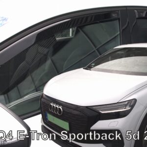 Heko ΑΝΕΜΟΘΡΑΥΣΤΕΣ ΓΙΑ AUDI Q4 E-TRON SPORTBACK 5D 2021+  ΣΕΤ ΑΥΤΟΚΙΝΗΤΟΥ ΑΠΟ ΕΥΚΑΜΠΤΟ ΦΙΜΕ ΠΛΑΣΤΙΚΟ HEKO - 4 ΤΕΜ.