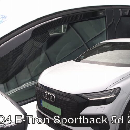 Heko ΑΝΕΜΟΘΡΑΥΣΤΕΣ ΓΙΑ AUDI Q4 E-TRON SPORTBACK 5D 2021+  ΣΕΤ ΑΥΤΟΚΙΝΗΤΟΥ ΑΠΟ ΕΥΚΑΜΠΤΟ ΦΙΜΕ ΠΛΑΣΤΙΚΟ HEKO – 4 ΤΕΜ.