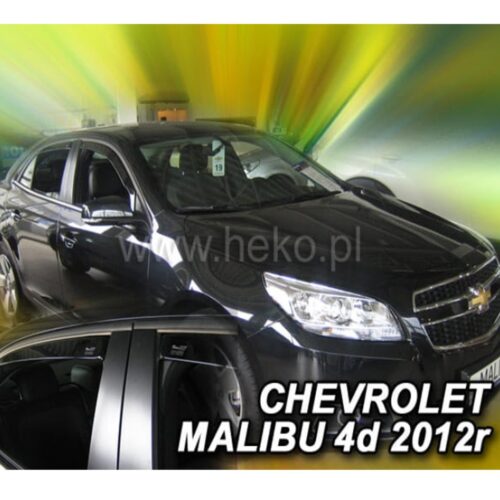 Heko ΑΝΕΜΟΘΡΑΥΣΤΕΣ ΓΙΑ CHEVROLET MALIBU 5D 2012-2016 ΣΕΤ ΑΥΤΟΚΙΝΗΤΟΥ ΑΠΟ ΕΥΚΑΜΠΤΟ ΦΙΜΕ ΠΛΑΣΤΙΚΟ HEKO – 4 ΤΕΜ.