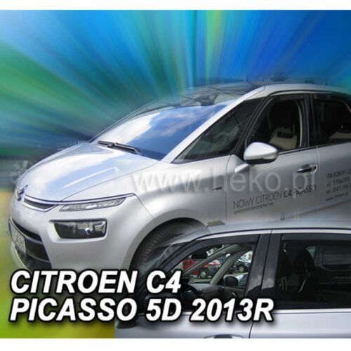 Heko ΑΝΕΜΟΘΡΑΥΣΤΕΣ ΓΙΑ CITROEN C4 PICASSO MK2 5D 07/2013+ ΣΕΤ ΑΥΤΟΚΙΝΗΤΟΥ ΑΠΟ ΕΥΚΑΜΠΤΟ ΦΙΜΕ ΠΛΑΣΤΙΚΟ HEKO – 4 ΤΕΜ.