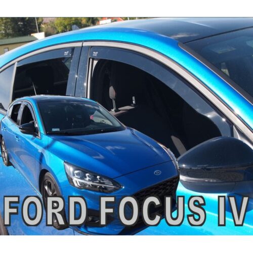Heko ΑΝΕΜΟΘΡΑΥΣΤΕΣ ΓΙΑ FORD FOCUS MK4 5D HB 2018+ ΣΕΤ ΑΥΤΟΚΙΝΗΤΟΥ ΑΠΟ ΕΥΚΑΜΠΤΟ ΦΙΜΕ ΠΛΑΣΤΙΚΟ HEKO – 4 ΤΕΜ.