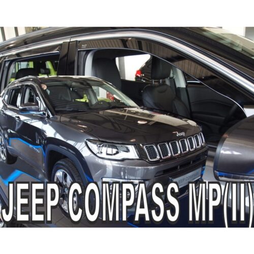 Heko ΑΝΕΜΟΘΡΑΥΣΤΕΣ ΓΙΑ JEEP COMPASS MP 5D 2017+ ΣΕΤ ΑΥΤΟΚΙΝΗΤΟΥ ΑΠΟ ΕΥΚΑΜΠΤΟ ΦΙΜΕ ΠΛΑΣΤΙΚΟ HEKO – 4 ΤΕΜ.