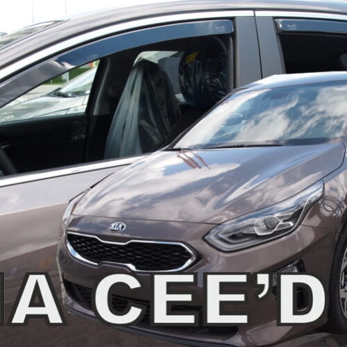 Heko ΑΝΕΜΟΘΡΑΥΣΤΕΣ ΓΙΑ KIA CEED 5D HTB 2017+   ΣΕΤ ΑΥΤΟΚΙΝΗΤΟΥ ΑΠΟ ΕΥΚΑΜΠΤΟ ΦΙΜΕ ΠΛΑΣΤΙΚΟ HEKO – 4 ΤΕΜ.