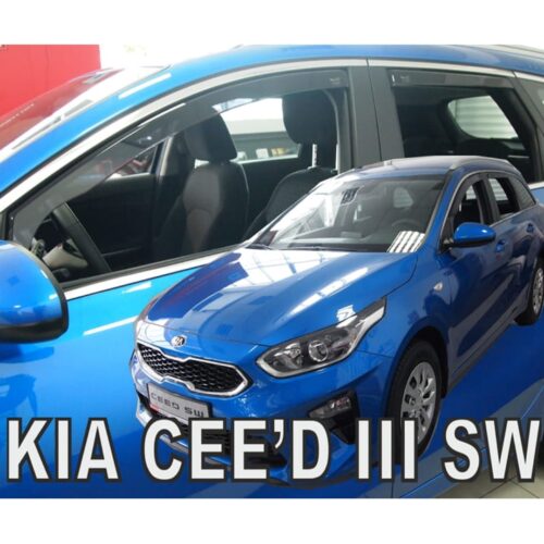 Heko ΑΝΕΜΟΘΡΑΥΣΤΕΣ ΓΙΑ KIA CEED III SW 5D 2018+ ΣΕΤ ΑΥΤΟΚΙΝΗΤΟΥ ΑΠΟ ΕΥΚΑΜΠΤΟ ΦΙΜΕ ΠΛΑΣΤΙΚΟ HEKO – 4 ΤΕΜ.