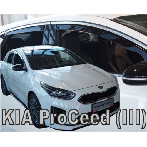 Heko ΑΝΕΜΟΘΡΑΥΣΤΕΣ ΓΙΑ KIA PRO CEED III 5D 2019+ ΣΕΤ ΑΥΤΟΚΙΝΗΤΟΥ ΑΠΟ ΕΥΚΑΜΠΤΟ ΦΙΜΕ ΠΛΑΣΤΙΚΟ HEKO – 4 ΤΕΜ.