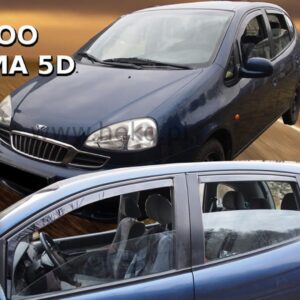 Heko ΑΝΕΜΟΘΡΑΥΣΤΕΣ ΓΙΑ CHEVROLET TACUMA 5D 2001+ ΣΕΤ ΑΥΤΟΚΙΝΗΤΟΥ ΑΠΟ ΕΥΚΑΜΠΤΟ ΦΙΜΕ ΠΛΑΣΤΙΚΟ HEKO - 4 ΤΕΜ.