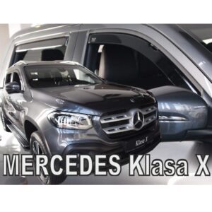 Heko ΑΝΕΜΟΘΡΑΥΣΤΕΣ ΓΙΑ MERCEDES X-KLAS W470 4D 2017+ ΣΕΤ ΑΥΤΟΚΙΝΗΤΟΥ ΑΠΟ ΕΥΚΑΜΠΤΟ ΦΙΜΕ ΠΛΑΣΤΙΚΟ HEKO - 4 ΤΕΜ.