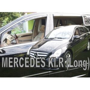 Heko ΑΝΕΜΟΘΡΑΥΣΤΕΣ ΓΙΑ MERCEDES R W251 5D (ΜΑΚΡΥ) 2005-2013 ΣΕΤ ΑΥΤΟΚΙΝΗΤΟΥ ΑΠΟ ΕΥΚΑΜΠΤΟ ΦΙΜΕ ΠΛΑΣΤΙΚΟ HEKO - 4 ΤΕΜ.