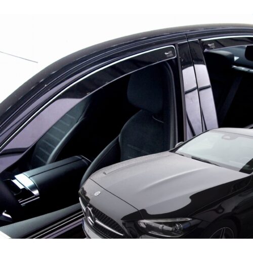 Heko ΑΝΕΜΟΘΡΑΥΣΤΕΣ ΓΙΑ MERCEDES C-KLAS W206 4D 2021+ –  ΣΕΤ ΑΥΤΟΚΙΝΗΤΟΥ ΑΠΟ ΕΥΚΑΜΠΤΟ ΦΙΜΕ ΠΛΑΣΤΙΚΟ HEKO – 4 ΤΕΜ.