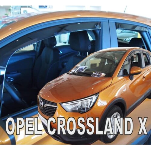 Heko ΑΝΕΜΟΘΡΑΥΣΤΕΣ ΓΙΑ OPEL CROSSLAND X 5D 2017+ ΣΕΤ ΑΥΤΟΚΙΝΗΤΟΥ ΑΠΟ ΕΥΚΑΜΠΤΟ ΦΙΜΕ ΠΛΑΣΤΙΚΟ HEKO – 4 ΤΕΜ.