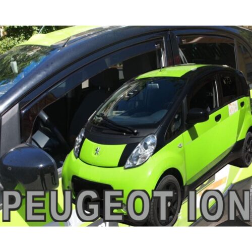 Heko ΑΝΕΜΟΘΡΑΥΣΤΕΣ ΓΙΑ PEUGEOT  ION 5D 2010-2015 ΣΕΤ ΑΥΤΟΚΙΝΗΤΟΥ ΑΠΟ ΕΥΚΑΜΠΤΟ ΦΙΜΕ ΠΛΑΣΤΙΚΟ HEKO – 4 ΤΕΜ.