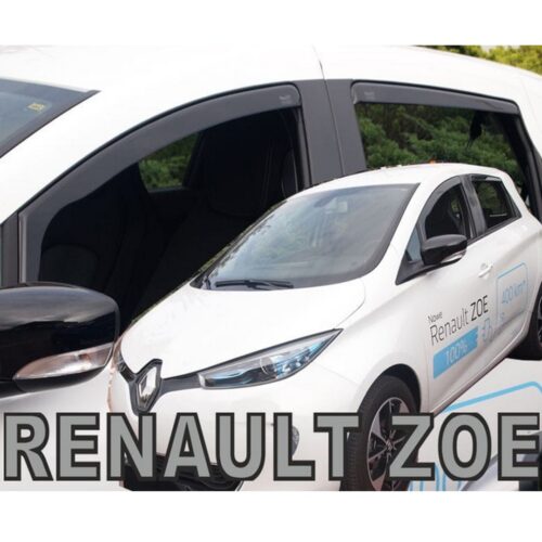 Heko ΑΝΕΜΟΘΡΑΥΣΤΕΣ ΓΙΑ RENAULT ZOE 5D 2012+ ΣΕΤ ΑΥΤΟΚΙΝΗΤΟΥ ΑΠΟ ΕΥΚΑΜΠΤΟ ΦΙΜΕ ΠΛΑΣΤΙΚΟ HEKO – 4 ΤΕΜ.
