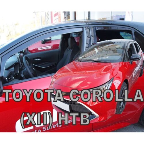 Heko ΑΝΕΜΟΘΡΑΥΣΤΕΣ ΓΙΑ TOYOTA COROLLA XII 5D HTB 2018+ ΣΕΤ ΑΥΤΟΚΙΝΗΤΟΥ ΑΠΟ ΕΥΚΑΜΠΤΟ ΦΙΜΕ ΠΛΑΣΤΙΚΟ HEKO – 4 ΤΕΜ.