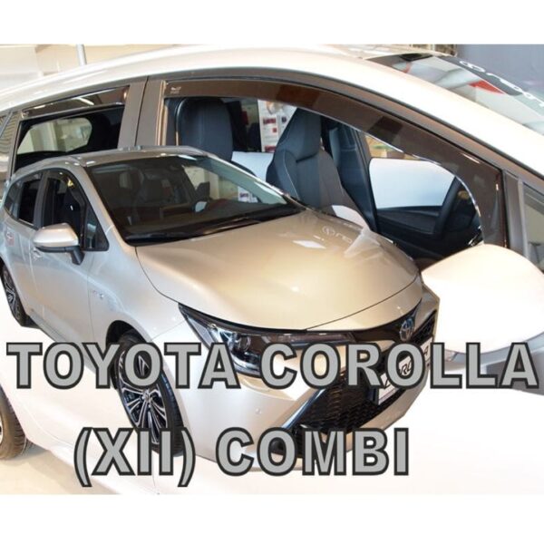 Heko ΑΝΕΜΟΘΡΑΥΣΤΕΣ ΓΙΑ TOYOTA COROLLA XII 5D WAGON 2018+ ΣΕΤ ΑΥΤΟΚΙΝΗΤΟΥ ΑΠΟ ΕΥΚΑΜΠΤΟ ΦΙΜΕ ΠΛΑΣΤΙΚΟ HEKO - 4 ΤΕΜ.