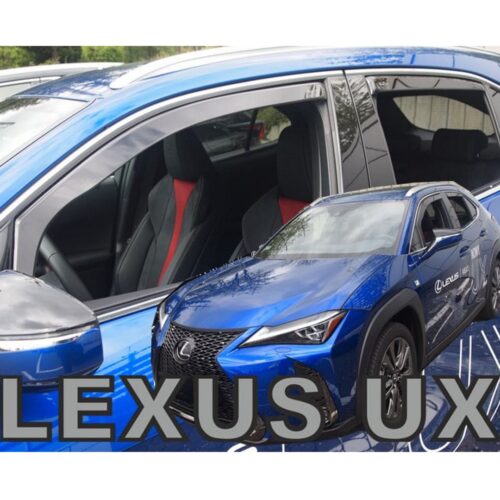 Heko ΑΝΕΜΟΘΡΑΥΣΤΕΣ ΓΙΑ LEXUS UX 5D 2019+ ΣΕΤ ΑΥΤΟΚΙΝΗΤΟΥ ΑΠΟ ΕΥΚΑΜΠΤΟ ΦΙΜΕ ΠΛΑΣΤΙΚΟ HEKO – 4 ΤΕΜ.