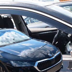 Heko ΑΝΕΜΟΘΡΑΥΣΤΕΣ ΓΙΑ SKODA OCTAVIA A8 5D LIFTBACK 2020+ ΖΕΥΓΑΡΙ ΑΠΟ ΕΥΚΑΜΠΤΟ ΦΙΜΕ ΠΛΑΣΤΙΚΟ HEKO - 2 ΤΕΜ.