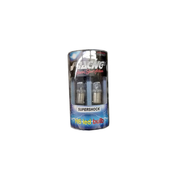 Simoni Racing ΛΑΜΠΑΚΙΑ ΠΟΡΕΙΑΣ H6 LED ΜΕ ΚΑΛΥΚΑ ΜΠΛΕ 2ΤΜΧ - Image 2