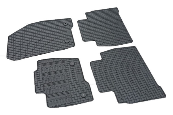 Cik ΜΑΡΚΕ ΠΑΤΑΚΙΑ ΣΕ ΣΚΑΦΗ ΛΑΣΤΙΧΟ ΓΙΑ FORD S-MAX 2015+ / FORD GALAXY 2015+ ΣΕ ΜΑΥΡΟ ΧΡΩΜΑ ΜΕ ΚΟΥΜΠΩΜΑΤΑ CIK - 4 ΤΕΜ.