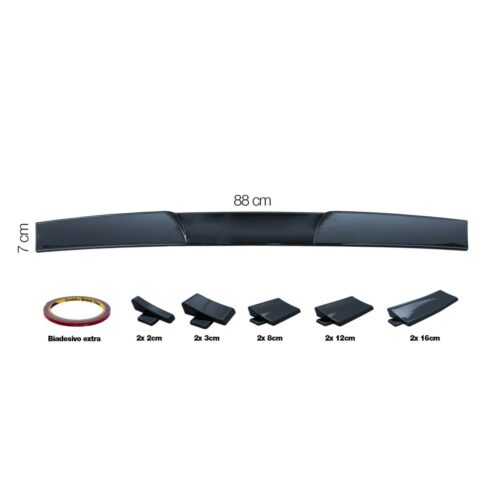 Simoni Racing ΑΕΡΟΤΟΜΗ ΑΥΤΟΚΟΛΛΗΤΗ ΛΑΣΤΙΧΕΝΙΑ ΜΑΥΡΗ 88x7cm (ΜΕ 5 ΓΩΝΙΕΣ 1,3x6cm/3x6cm/8x6cm/12,7x5cm/16×4,7cm)