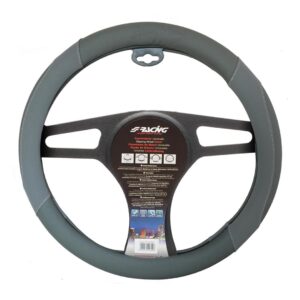 Simoni Racing ΚΑΛΥΜΜΑ ΤΙΜΟΝΙΟΥ SHAMY GREY ΓΚΡΙ ΟΙΚΟΛΟΓΙΚΟ ΔΕΡΜΑ 37-39cm