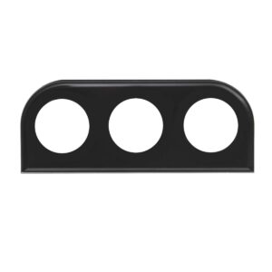 Simoni Racing ΒΑΣΗ/ΘΗΚΗ 3 ΟΡΓΑΝΩΝ 52mm ΓΙΑ ΤΗΝ ΘΕΣΗ RADIO-CD 1DIN ΜΗΚΟΥΣ 189mm ΣΕ ΜΑΥΡΟ ΧΡΩΜΑ SIMONI RACING  - 1 τεμ.
