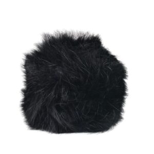 Simoni Racing ΚΑΛΥΜΜΑ ΓΙΑ ΠΟΜΟΛΟ ΤΑΧΥΤΗΤΩΝ FLUFFY FUR COVER ΜΑΥΡΟ ΓΟΥΝΙΝΟ ΧΝΟΥΔΩΤΟ SIMONI RACING - 1 TEM.