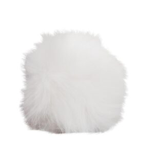 Simoni Racing ΚΑΛΥΜΜΑ ΓΙΑ ΠΟΜΟΛΟ ΤΑΧΥΤΗΤΩΝ FLUFFY FUR COVER ΛΕΥΚΟ ΓΟΥΝΙΝΟ ΧΝΟΥΔΩΤΟ SIMONI RACING - 1 TEM.