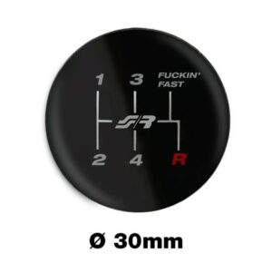Simoni Racing ΑΥΤΟΚΟΛΛΗΤΟ ΠΟΜΠΕ ΠΛΑΣΤΙΚΟ TYPE-3 Φ30mm ΓΙΑ ΠΟΜΟΛΟ ΤΑΧΥΤΗΤΩΝ