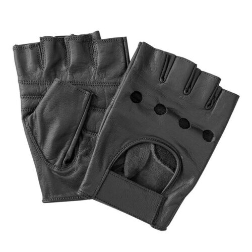 Simoni Racing ΓΑΝΤΙΑ ΟΔΗΓΟΥ ΔΕΡΜΑΤΙΝΑ ΜΑΥΡΑ ΜΙΣΑ (XL) VINTAGE GLOVES