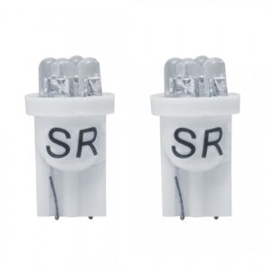 Simoni Racing T10 W5W 12V ΛΕΥΚΑ ΜΕ 4LED 2ΤΕΜ