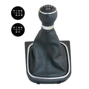 Simoni Racing VW GOLF 5 2003+ / GOLF 6 2008+ / ΠΟΜΟΛΟ ΜΕ ΕΝΔΕΙΞΗ 6 ΤΑΧΥΤΗΤΩΝ ΚΑΙ ΜΑΥΡΗ ΦΟΥΣΚΑ ΣΕ ΠΛΑΙΣΙΟ