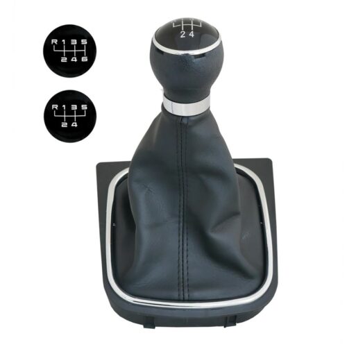 Simoni Racing VW GOLF 5 2003+ / GOLF 6 2008+ / ΠΟΜΟΛΟ ΜΕ ΕΝΔΕΙΞΗ 6 ΤΑΧΥΤΗΤΩΝ ΚΑΙ ΜΑΥΡΗ ΦΟΥΣΚΑ ΣΕ ΠΛΑΙΣΙΟ