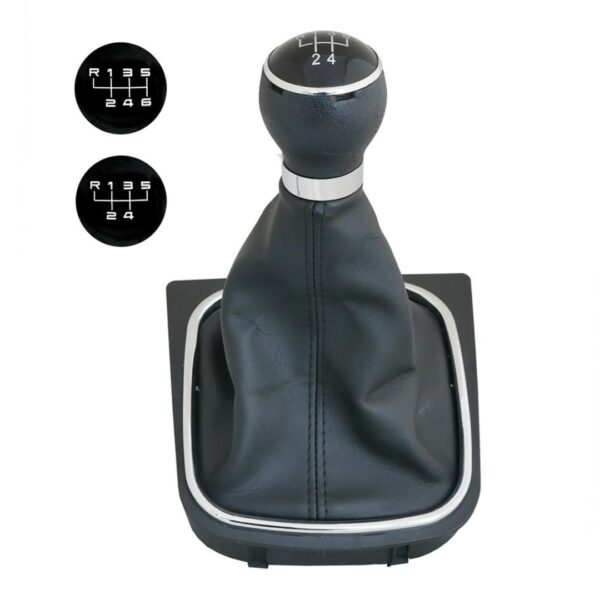 Simoni Racing VW GOLF 5 2003+ / GOLF 6 2008+ / ΠΟΜΟΛΟ ΜΕ ΕΝΔΕΙΞΗ 6 ΤΑΧΥΤΗΤΩΝ ΚΑΙ ΜΑΥΡΗ ΦΟΥΣΚΑ ΣΕ ΠΛΑΙΣΙΟ