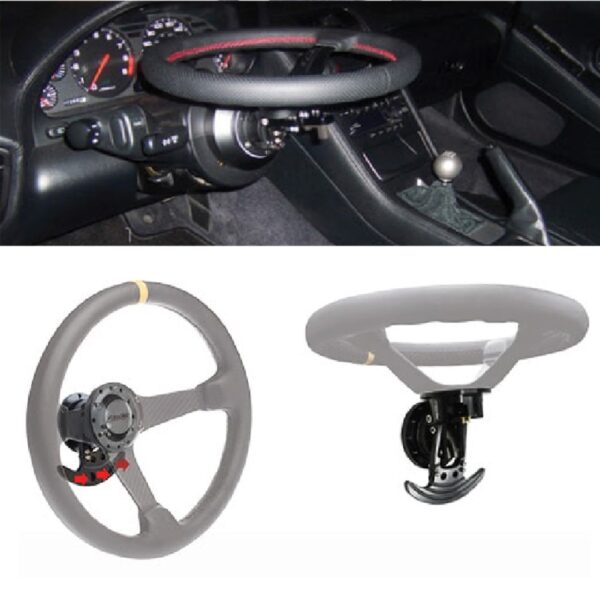 Simoni Racing ΑΝΤΑΠΤΟΡΑΣ ΑΛΟΥΜΙΝΙΟΥ ΜΕ ΜΟΧΛΟ QUICK RELEASE ΓΙΑ ΣΠΑΣΙΜΟ ΤΙΜΟΝΙΟΥ ΣΕ 90 ΜΟΙΡΕΣ SIMONI RACING - 1 ΤΕΜ. - Image 4