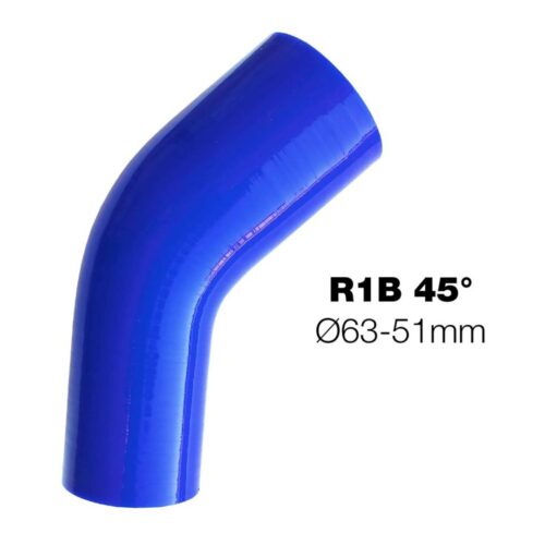 Simoni Racing ΓΩΝΙΑ ΣΙΛΙΚΟΝΗΣ ΜΠΛΕ Φ63-Φ51 45 ΜΟΙΡΕΣ SIMONI RACING – 1 ΤΕΜ.