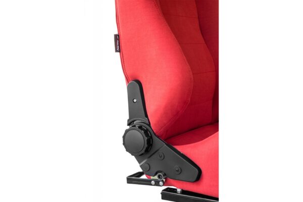Simoni Racing ΚΑΘΙΣΜΑ MIKY RED ΑΝΑΚΛΙΝΟΜΕΝΟ ΚΟΚΚΙΝΟ ΒΕΛΟΥΔΟ (ΧΩΡΙΣ ΣΙΔΗΡΟΔΡΟΜΟ)​ SIMONI RACING - 1 TEM - Image 3