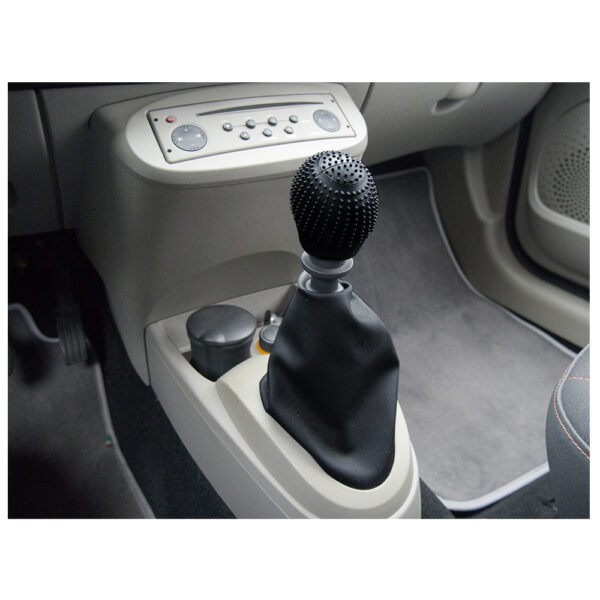 Simoni Racing ΚΑΛΥΜΜΑ ΓΙΑ ΠΟΜΟΛΟ ΤΑΧΥΤΗΤΩΝ GEAR KNOB COVER ΜΑΥΡΟ ΣΙΛΙΚΟΝΗΣ 80x55x30mm SIMONI RACING - 1 Τεμ. - Image 3