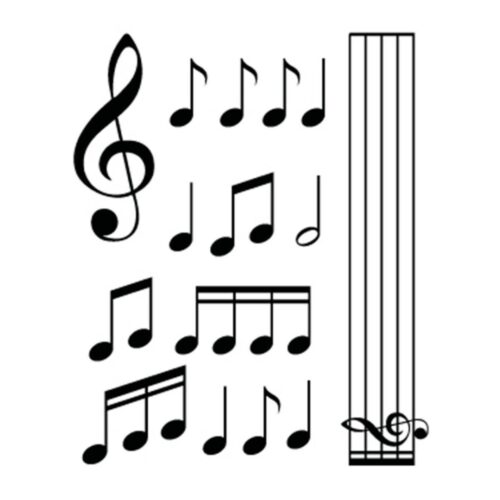 Simoni Racing ΑΥΤΟΚΟΛΛΗΤΑ ΝΟΤΕΣ MUSIC (ΦΥΛΛΟ 12 Χ 10 cm) – 15 ΤΕΜ.