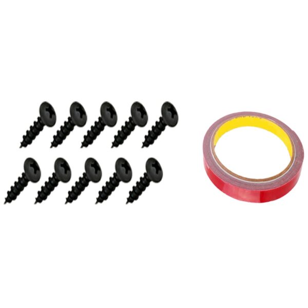 Simoni Racing ΜΑΡΣΠΙΕ UNIVERSAL ΔΙΑΚΟΣΜΗΤΙΚΑ ΕΞΩΤΕΡΙΚΑ ΠΛΑΣΤΙΚΑ ΜΑΥΡΑ 60x8x9,5mm 2ΤΕΜ. - Image 3