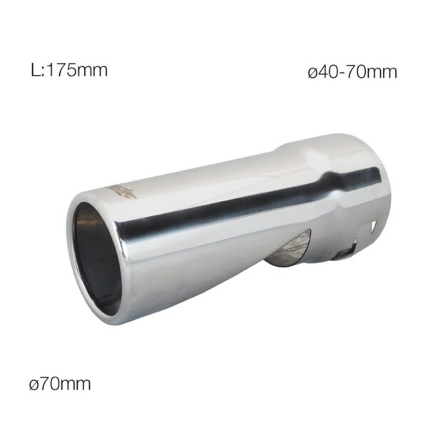 Simoni Racing ΑΚΡΟ ΕΞΑΤΜΙΣΗΣ TRX97 175mm 40-70mm (ΦΑΛΤΣΟΚΟΜΜΕΝΟ ΣΤΗ ΜΕΣΗ)