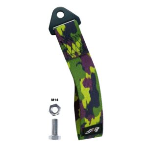 Simoni Racing ΙΜΑΝΤΑΣ ΡΥΜΟΥΛΚΙΣΗΣ TOW STRAP 26cm 3000kg MAX ΚΑΜΟΥΦΛΑΖ