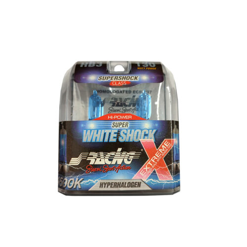 Simoni Racing HB3 12V/65W 130″ 4.500K SUPER WHITE SHOCK X